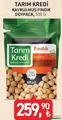 TARIM KREDİ KAVRULMUŞ FINDIK DOYPACK 500 G TARIM KREDİ KAVRULMUŞ FINDIK DOYPACK 500 G